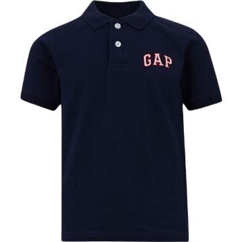 GAP LOGO POLO Dětské tričko, tmavě modrá, velikost