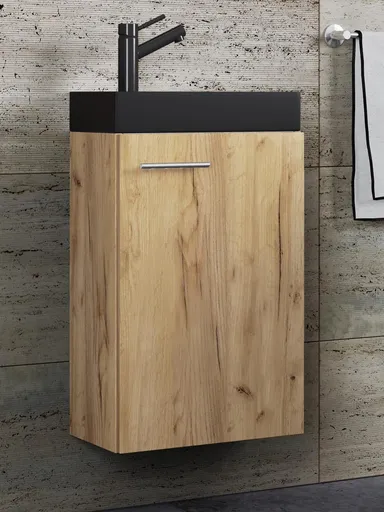 VCM Umyvadlová skříňka Slito BL, dub medový