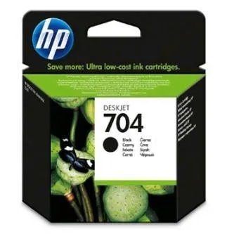 HP 704 CN692AE černá (black) originální cartridge - PO EXPIRACI