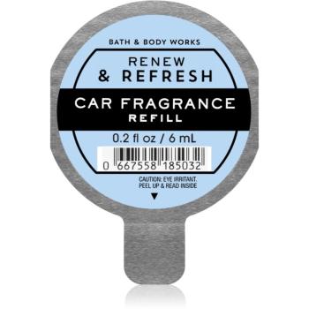 Bath & Body Works Renew & Refresh vůně do auta náhradní náplň 6 ml