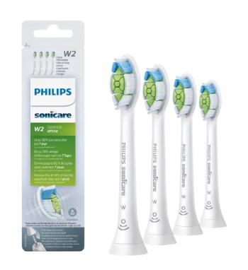 Philips Sonicare Optimal White HX6064/10 Standardní velikost hlavice sonického kartáčku, 4 ks