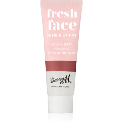 Barry M Fresh Face multifunkční líčidlo na rty a tváře odstín Deep Rose 10 ml