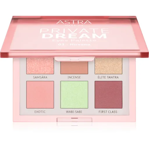 Astra Make-up Private Dream Palette paletka očních stínů odstín 03 - Nirvana 1 ks