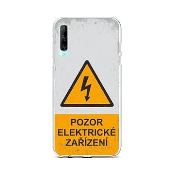 TopQ Huawei P Smart Pro silikon Pozor elektrické zařízení 47072 (Sun-47072)