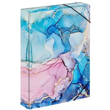 BAAGL Desky na školní sešity A4 Jumbo Marble (8595689317539)