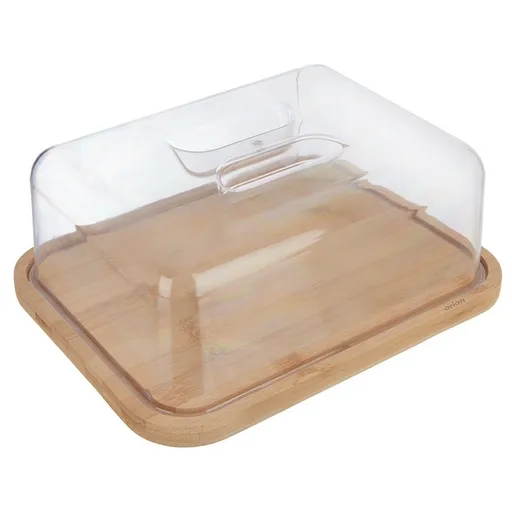 Orion Prkénko bambus servírovací s poklopem, 28 x 22 x 11 cm