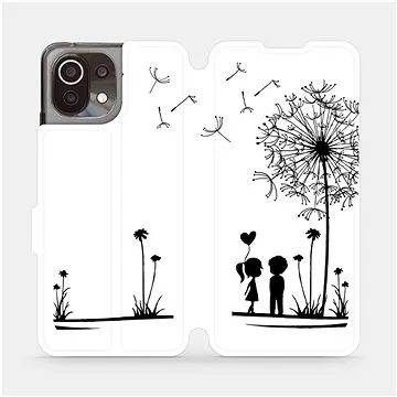 Flipové pouzdro na mobil Xiaomi Mi 11 Lite LTE / 5G - MH16P Dvojice s pampeliškou (5903516701445)