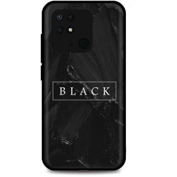 TopQ Kryt LUXURY Xiaomi Redmi 10C pevný Black 75127 (Sun-75127)