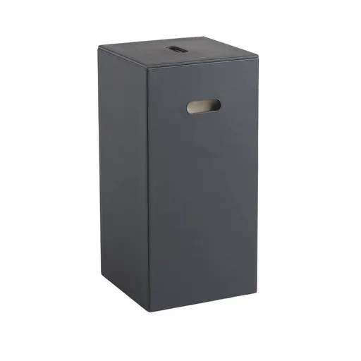 Gedy LUXURY koš na prádlo 30x61,8x30cm, černá 103614