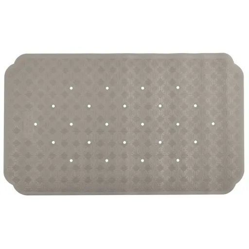 Spirella Protiskluzová podložka do vany RUBY, šedá, 70 x 40 cm