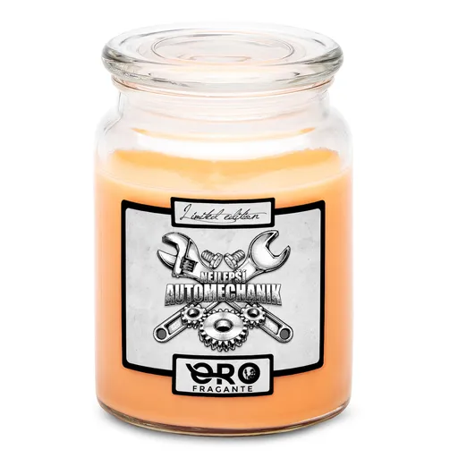 Svíčka Nejlepší automechanik (Vůně svíčky: Tropické ovoce)