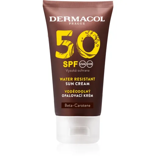 Dermacol Sun Water Resistant voděodolný opalovací krém na obličej SPF 50 50 ml