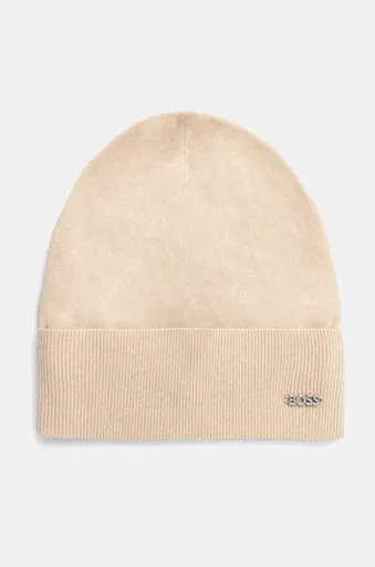 Vlněná čepice BOSS Lari_hat