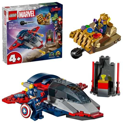 LEGO® Marvel 76319 Kapitán Amerika vs. Thanos
