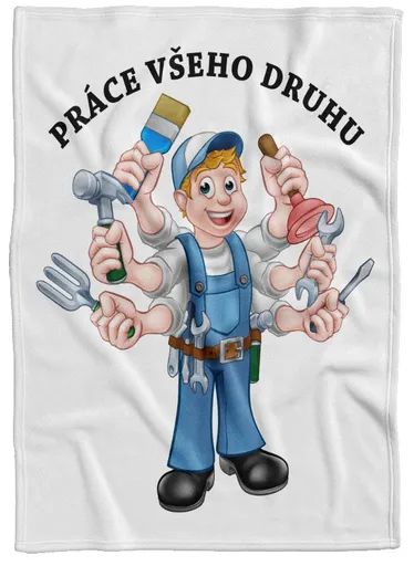 Deka Práce všeho druhu (Podšití beránkem: NE)