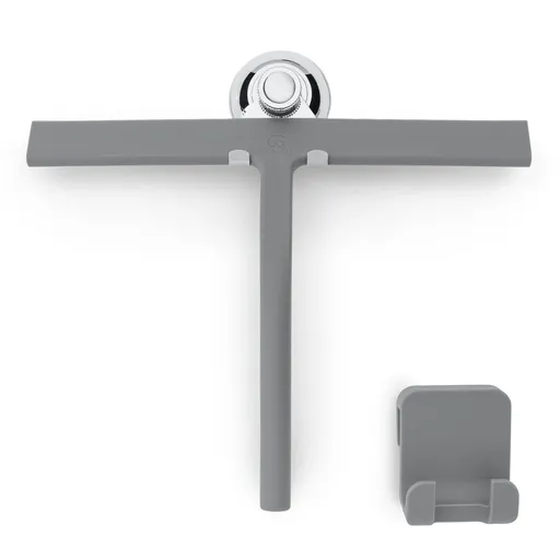 Gütewerk by blumfeldt Blaze, stěrka na sprchu, 28 cm, silikonový potah, jádro z nerezové oceli, moderní design