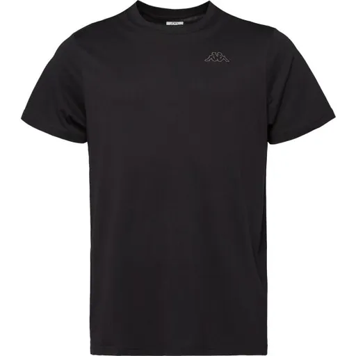 Kappa LOGO CAFERS Pánské triko, černá, velikost
