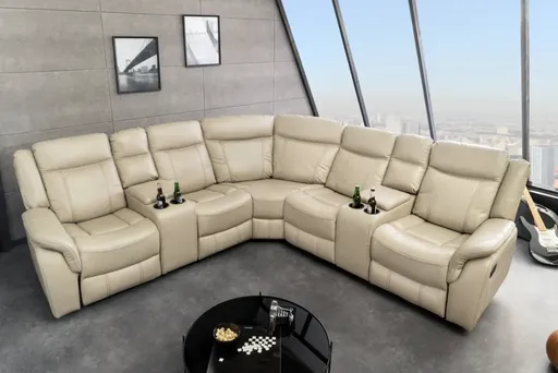 Pětimístná polohovací TV pohovka KYKLOP Dekorhome