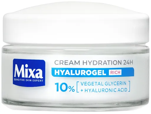 Mixa Intenzivně hydratační denní krém Hyalurogel (Rich Hydration Cream) 50 ml