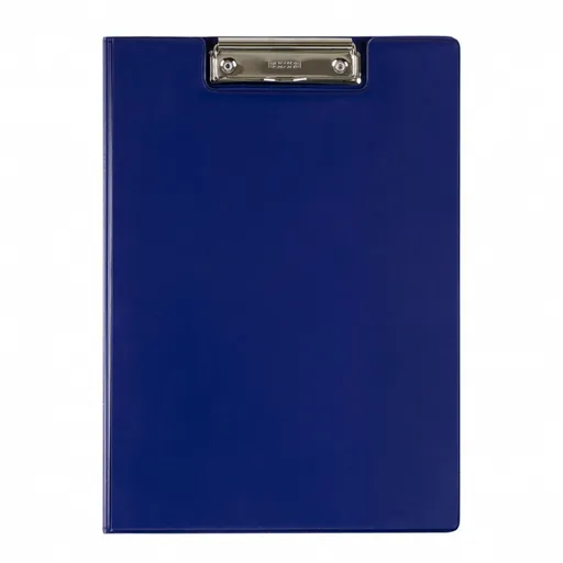 Psací podložka A4 dvojdeska s klipem Classic modrá