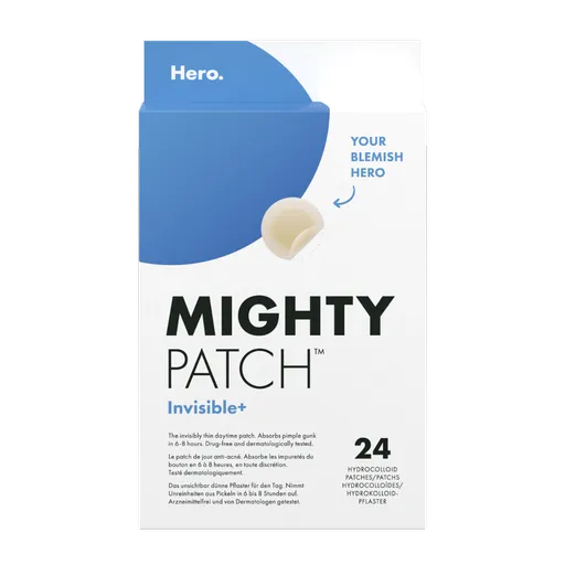 Hero. Mighty Patch INVISIBLE+ náplasti 24 ks light
