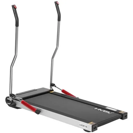 HMS LOOP15 Elektrický trenažér pro Nordic walking, šedá, velikost