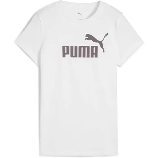 Puma ESSENTIALS NO.1 LOGO TEE Dámské tričko, bílá, velikost