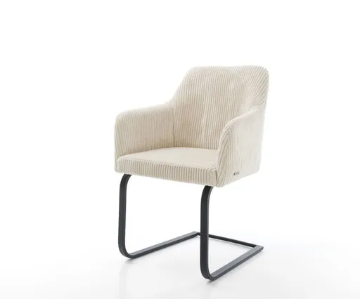 Jídelní židle Greg-Flex plyšový manšestr béžová jídelní židle