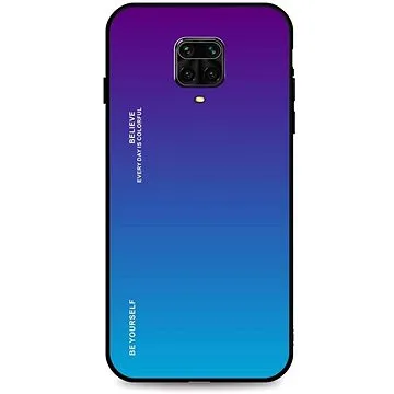 TopQ LUXURY Xiaomi Redmi Note 9 Pro pevný duhový purpurový 50018 (Sun-50018)