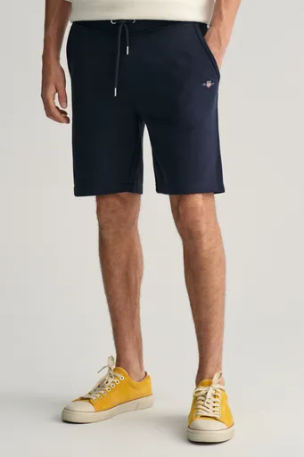 TEPLÁKOVÉ ŠORTKY GANT REG SHIELD SWEAT SHORTS EVENING BLUE