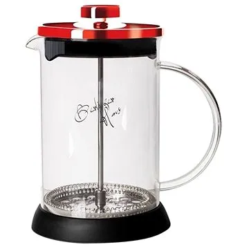 BerlingerHaus Konvička na čaj a kávu French Press 600 ml Burgundy Metallic Line BH-1497 (BH-1497)