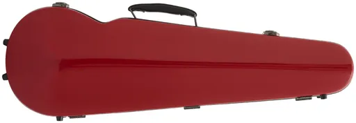 Razzor Fiberglass Violin Case Red