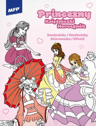 Omalovánky MFP A4 Princezny 12 210x276mm/32