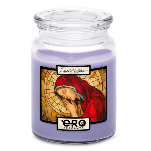 Svíčka Svatá Marie (Vůně svíčky: Levandule)