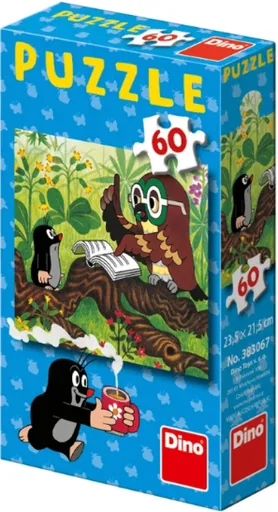 Puzzle Jak Krtek uzdravil myšku 60 dílků (mix)