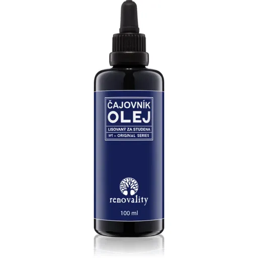 Renovality Original Series Čajovník olej lisovaný za studena pleťový olej pro zralou pleť 100 ml