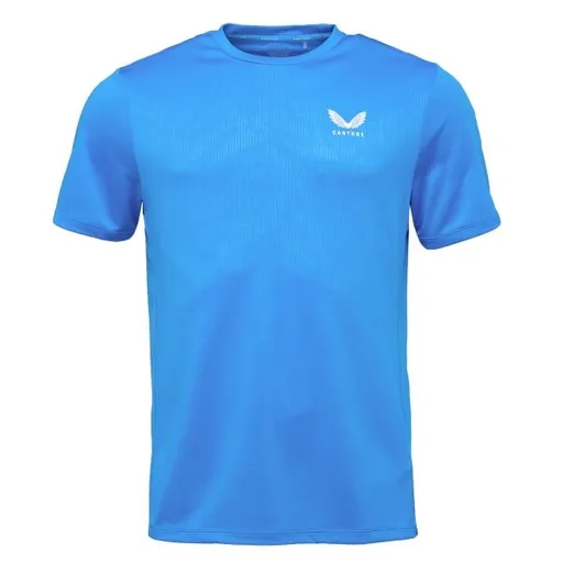 CASTORE AOP SS T-SHIRT Pánské sportovní triko, modrá, velikost XXL