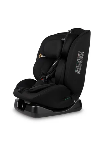 Caretero Dětská autosedačka Mundi i-Size, černá, 40–150 cm