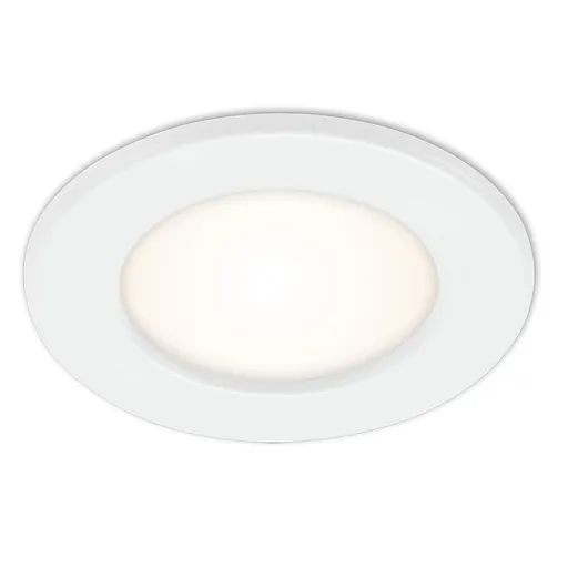 BRILONER LED vestavné svítidlo, pr. 11,5 cm, LED modul, 6W, 600 lm, bílé BRI 7049-016
