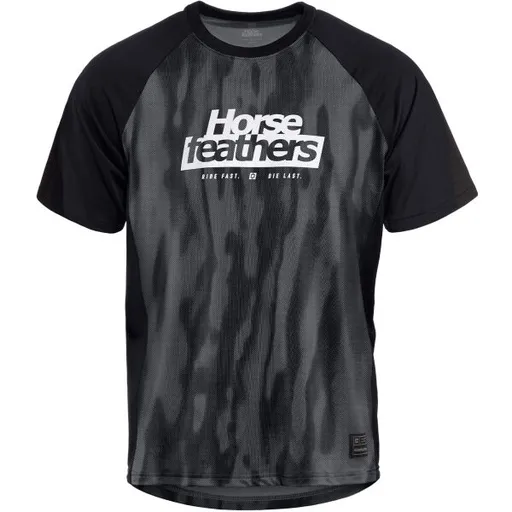 Horsefeathers SPIKE Pánský cyklodres, tmavě šedá, velikost