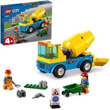 LEGO® City 60325  Náklaďák s míchačkou na beton (5702017161556)