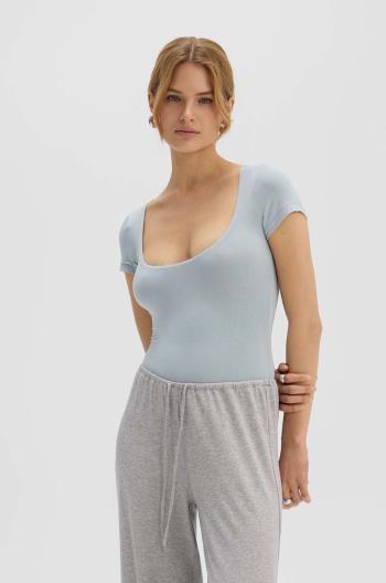 Body Saint Body SCOOP NECK BODYSUIT BLUE dámské, SB.532