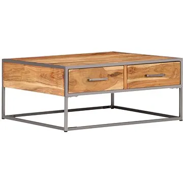 Konferenční stolek 75x75x35 cm masivní akáciové dřevo (247585)