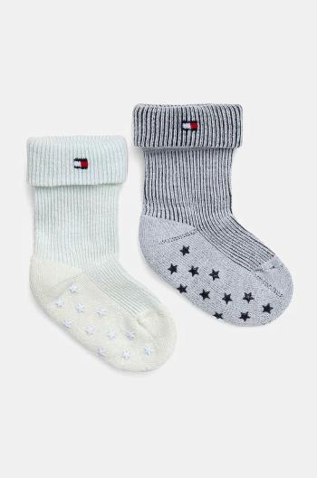 Dětské ponožky Tommy Hilfiger 2-pack modrá barva, 701229882