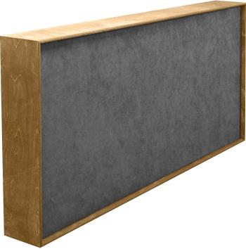 Mega Acoustic FiberExcellent120 Natural/Gray Absorpční dřevěný panel