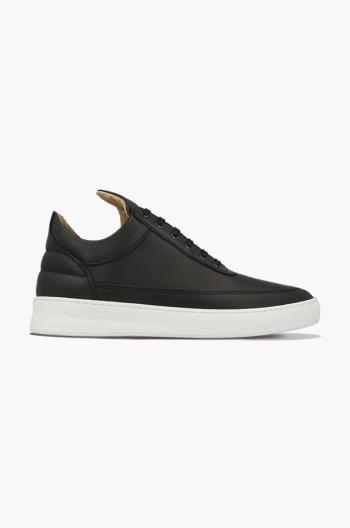 Kožené sneakers boty Filling Pieces Low Top Plain černá barva, 29726991861