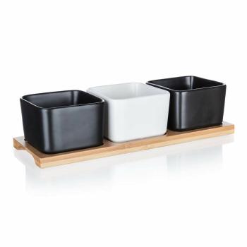 Set boluri Banquet BRILLANTE Bamboo,24,5 x 24,5 x 4,5 cm