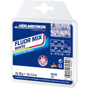 Holmenkol FLUORMIX BÍLÝ Nízkofluorový parafín, modrá, velikost