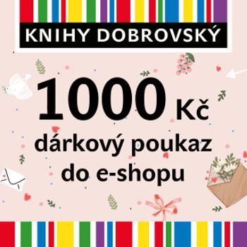 Valentýnská e-shopová dárková poukázka 1000 Kč