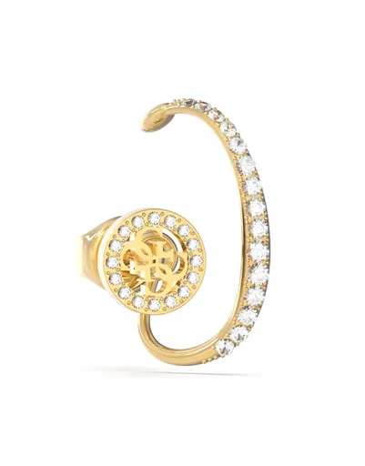 Guess Luxusní single náušnice Crazy Earrings JUBE03292JWYGT